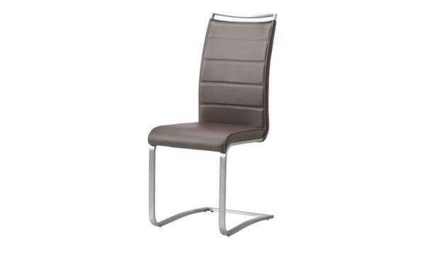 uno Kunstleder-Freischwinger  Edita ¦ braun Stühle > Freischwinger - Höffner