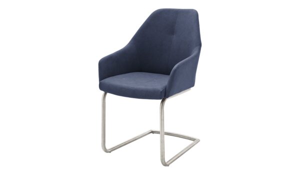 Polsterstuhl  Dita ¦ blau Stühle > Freischwinger - Höffner