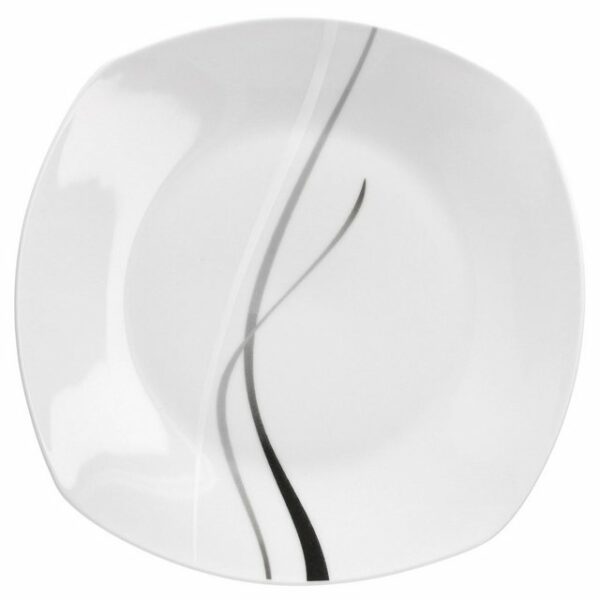 van Well Frühstücksteller Kuchen- Dessertteller Silver Night 18cm