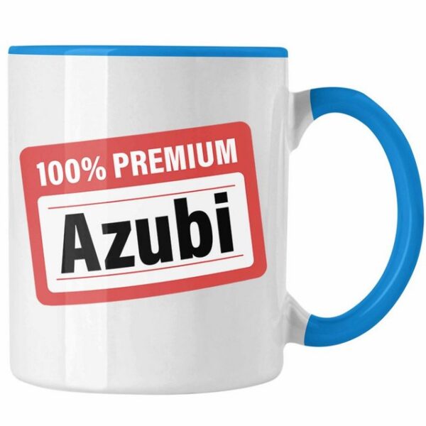 Trendation Tasse 100% Premium Azubi Tasse Geschenk für Azubis Bester Auszubildender Prü
