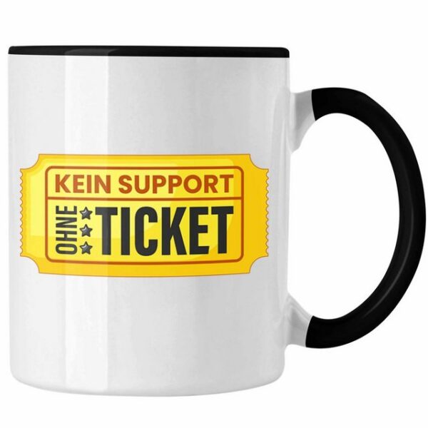 Trendation Tasse Systemadministrator Admin Kundensupport Tasse Geschenk IT Support Dev
