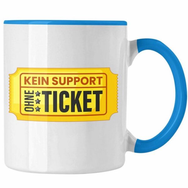 Trendation Tasse Systemadministrator Admin Kundensupport Tasse Geschenk IT Support Dev