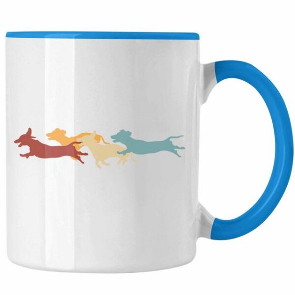 Trendation Tasse Dackel Tasse Geschenke Dachshund Rauhaardackel Lustig Hunde Vintage