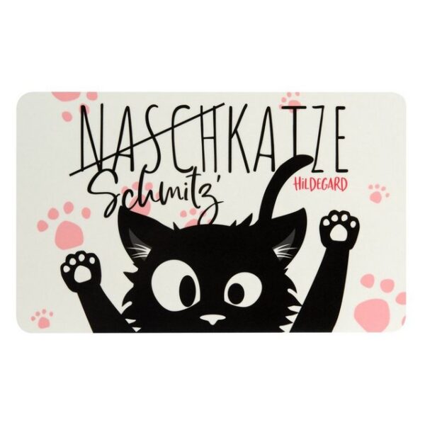 United Labels® Frühstücksbrett Ralf Schmitz Brettchen - Naschkatze Hildegard, Resopal