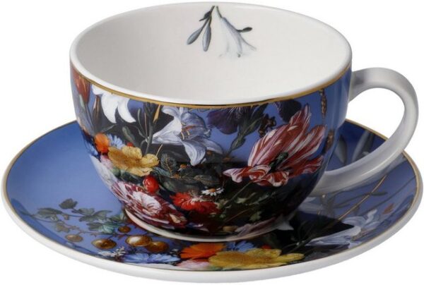 Goebel Tasse De Heem, Porzellan, Artis Orbis,Tee-/Cappuccinotasse, Jan Davidsz de Heem - Sommerblumen