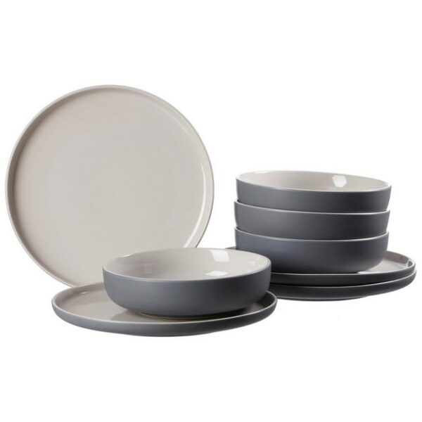 Ritzenhoff & Breker Kombiservice Jasper Tafelservice 8er Set (8-tlg), Steinzeug