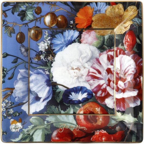 Goebel Schale Jan Davidsz de Heem - "Sommerblumen", Fine China-Porzellan, (1-tlg), hochwertige Kunstreproduktion